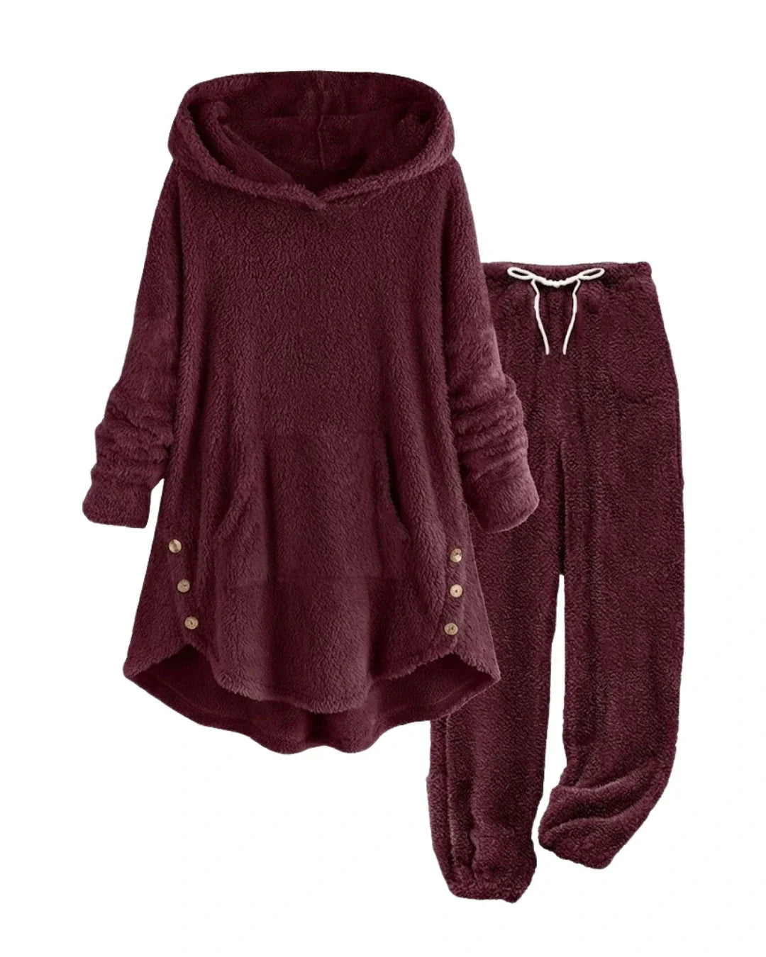 Cressida | Ultra-blødt lounge-sæt med lang top