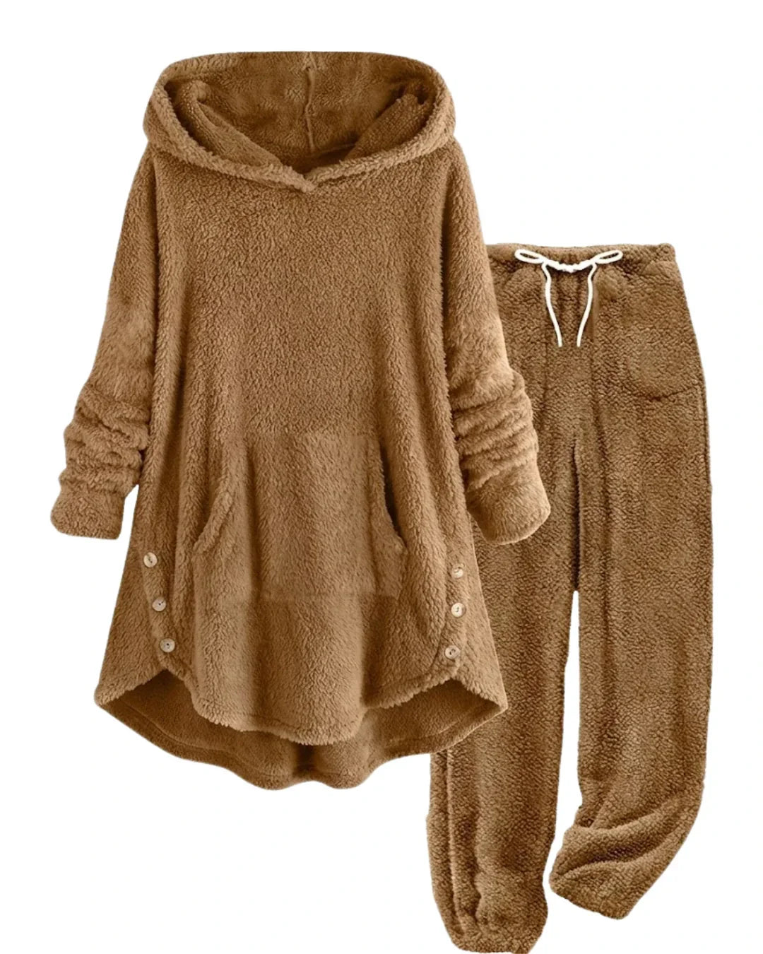 Cressida | Ultra-blødt lounge-sæt med lang top