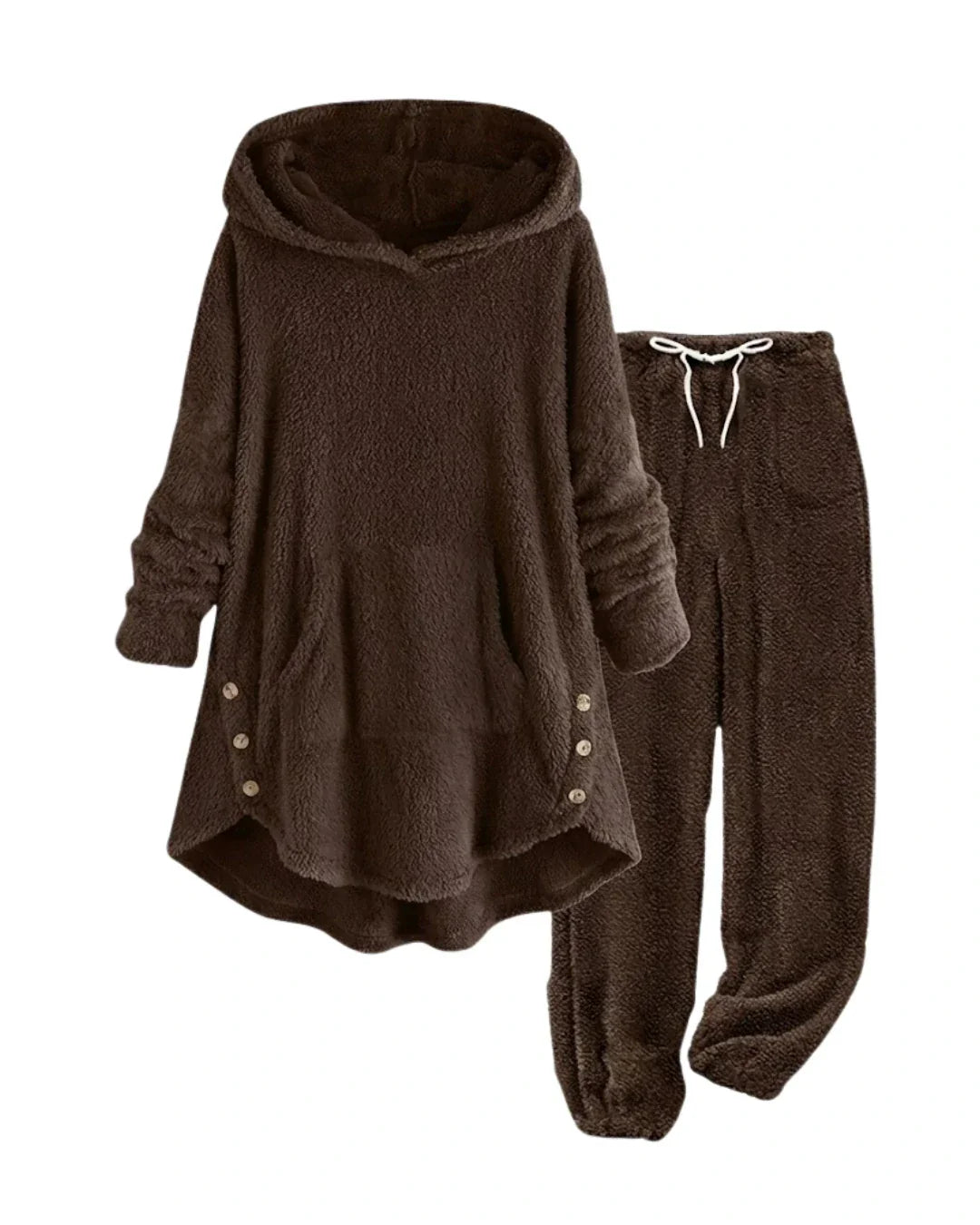 Cressida | Ultra-blødt lounge-sæt med lang top