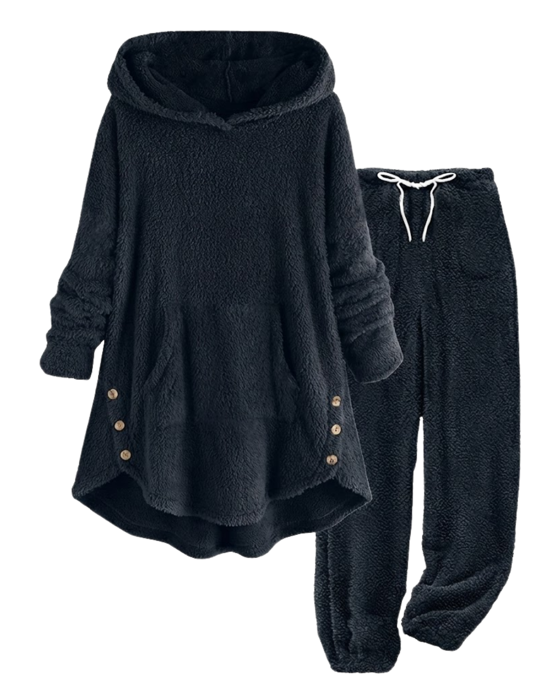 Cressida | Ultra-blødt lounge-sæt med lang top 