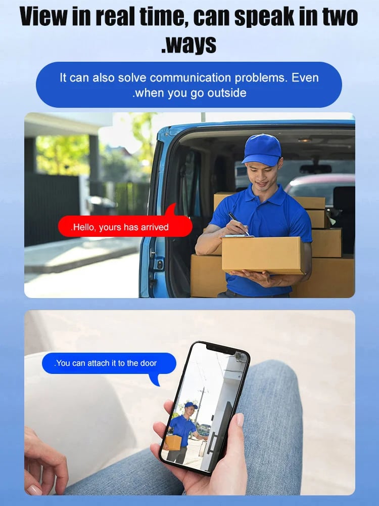 🔥[Upgraded ultra-invisible] No-plug camera🔥