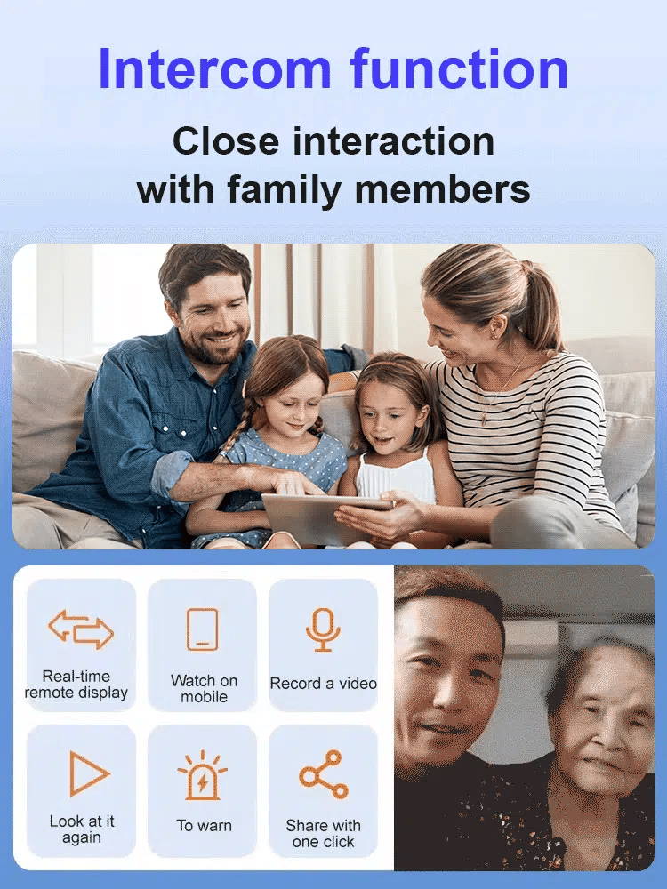 🔥[Upgraded ultra-invisible] No-plug camera🔥