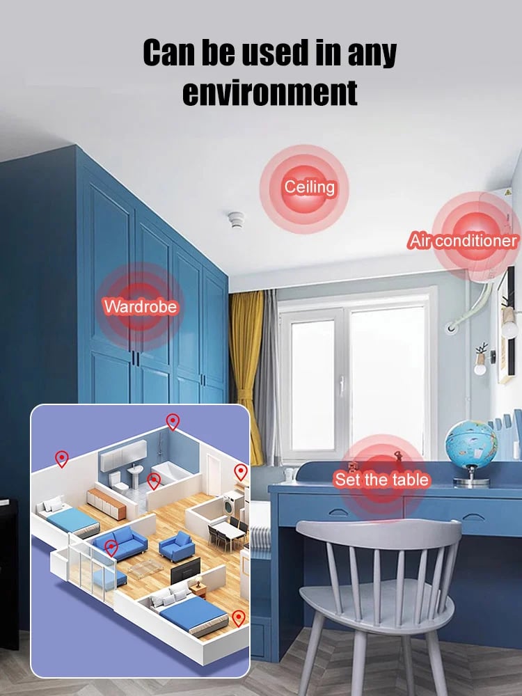 🔥[Upgraded ultra-invisible] No-plug camera🔥